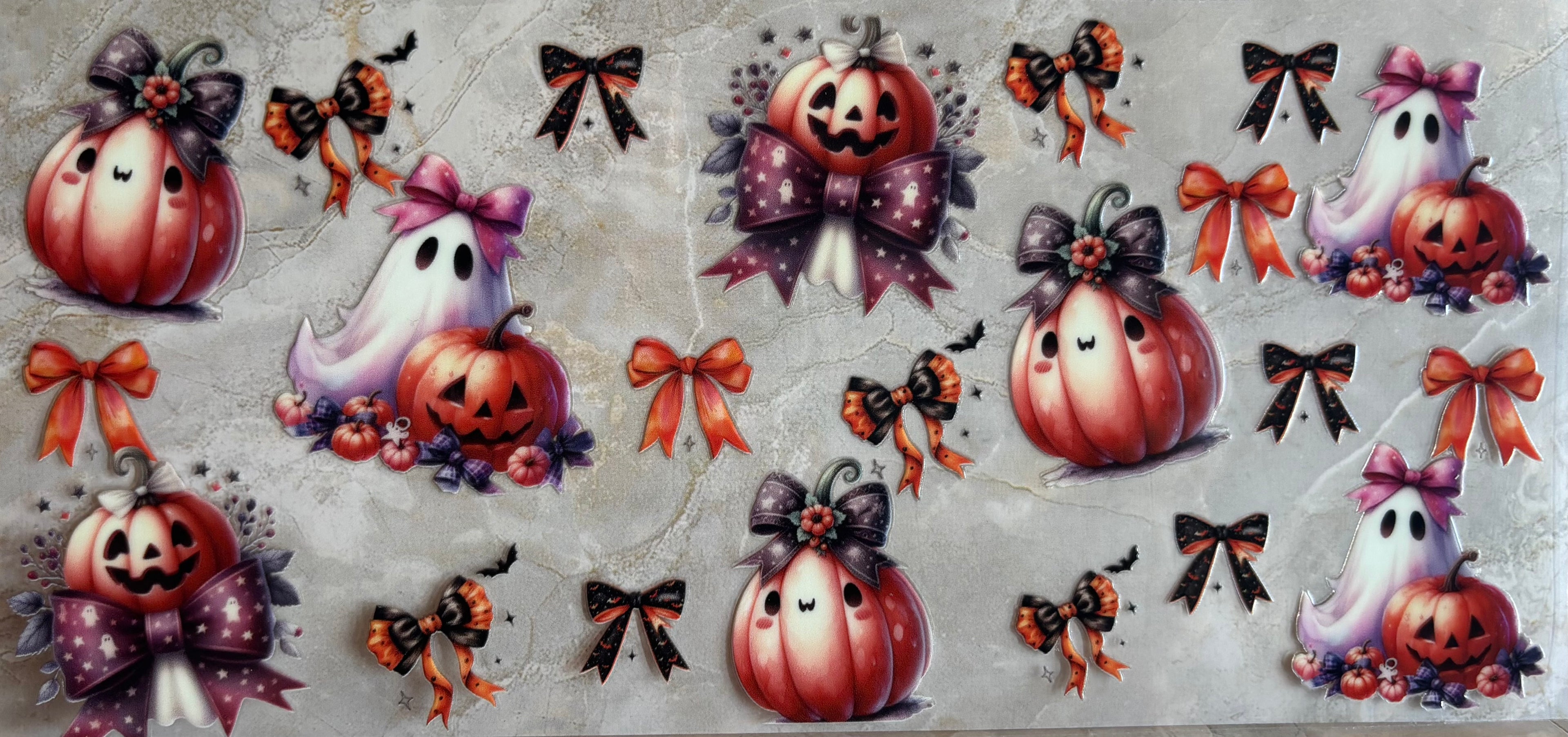 Orange and black Bows/ Pumpkins