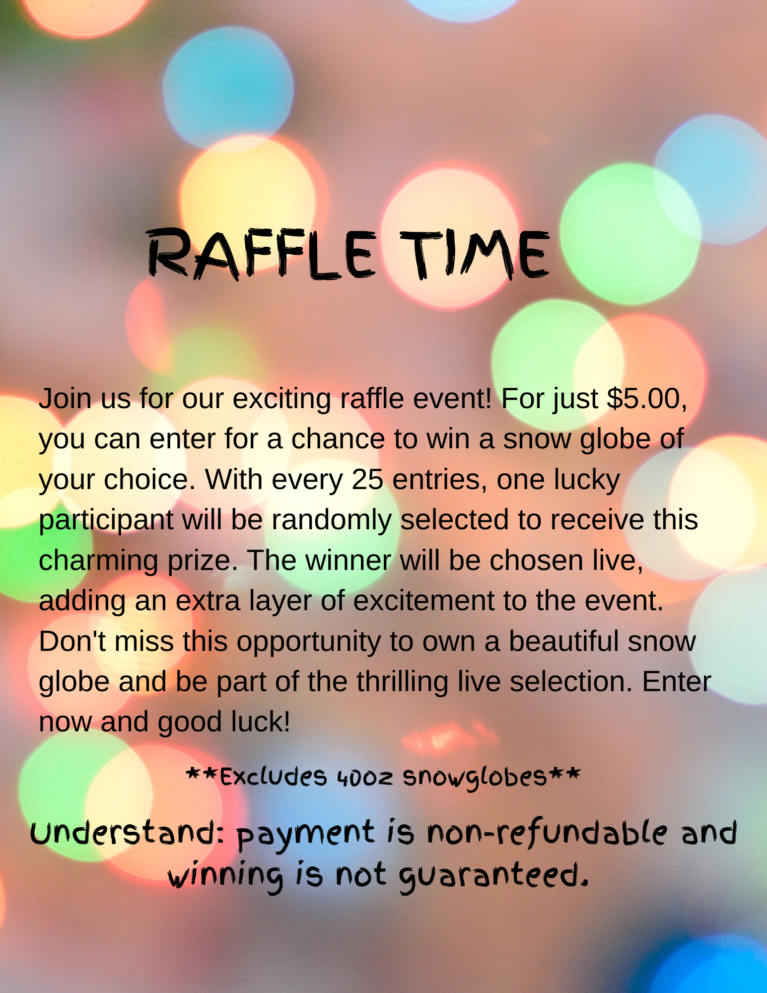Raffle Time