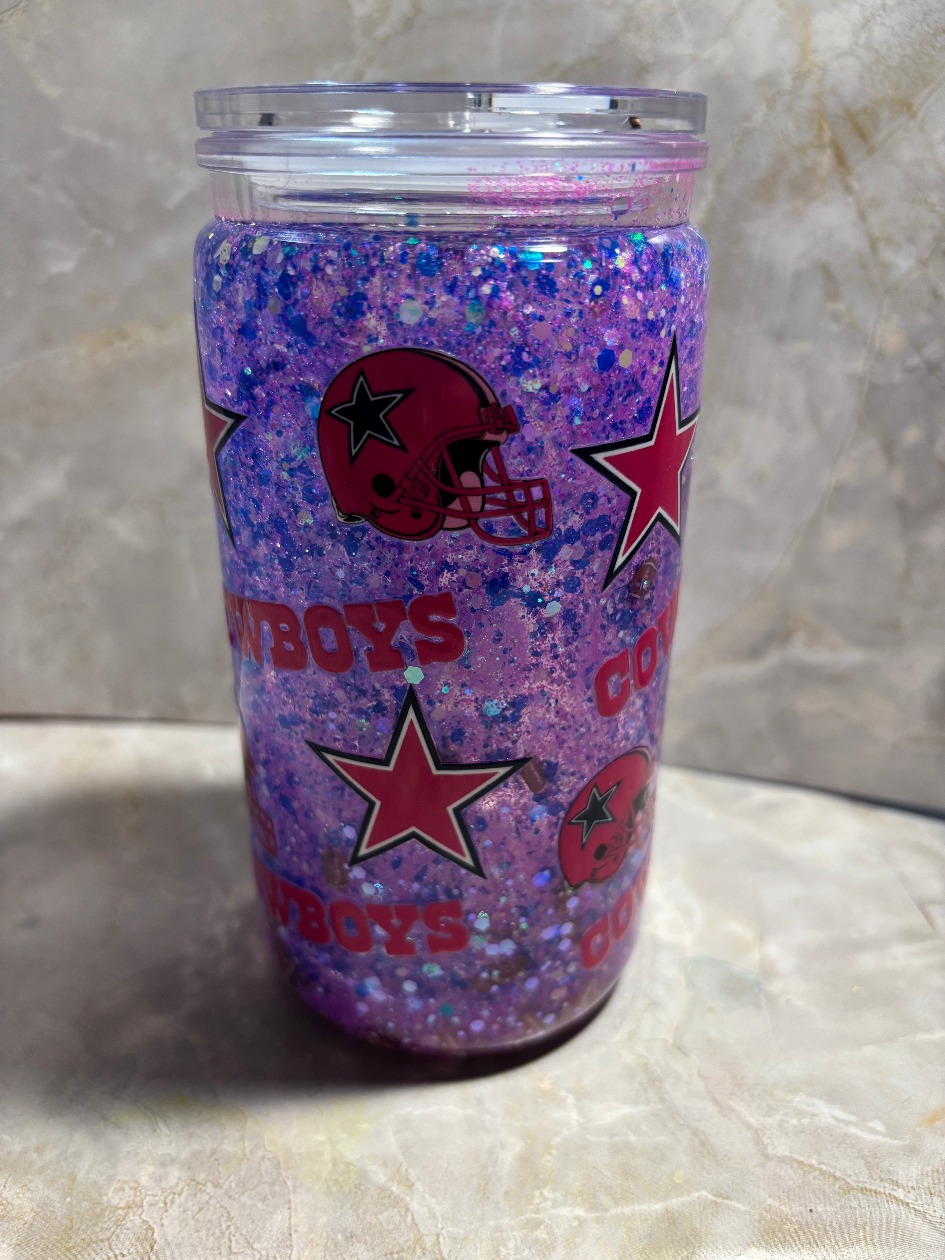 Ombré pick and Blue