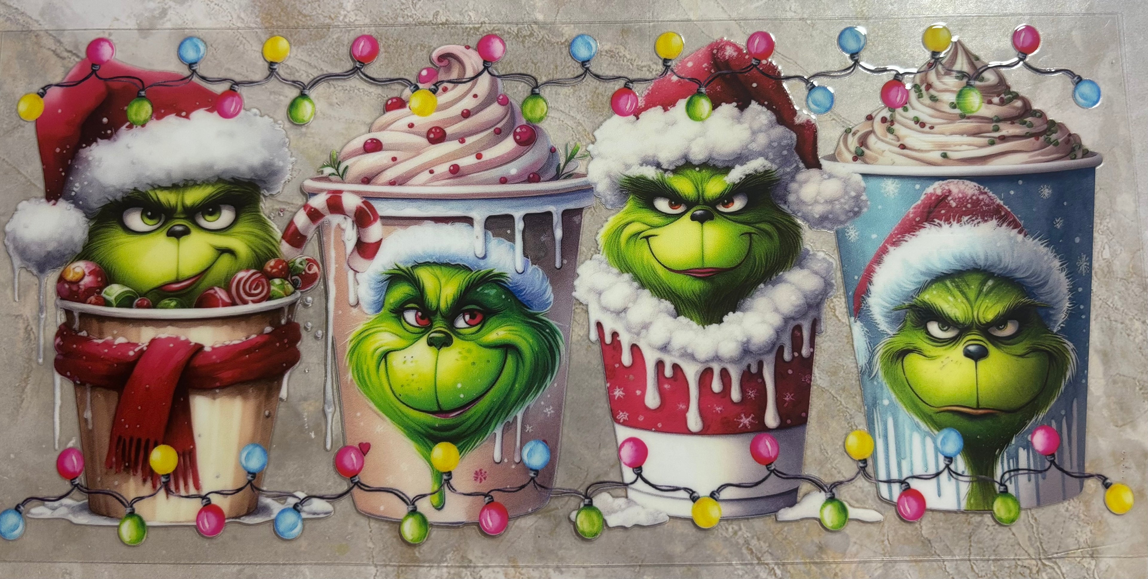 Grinch cups