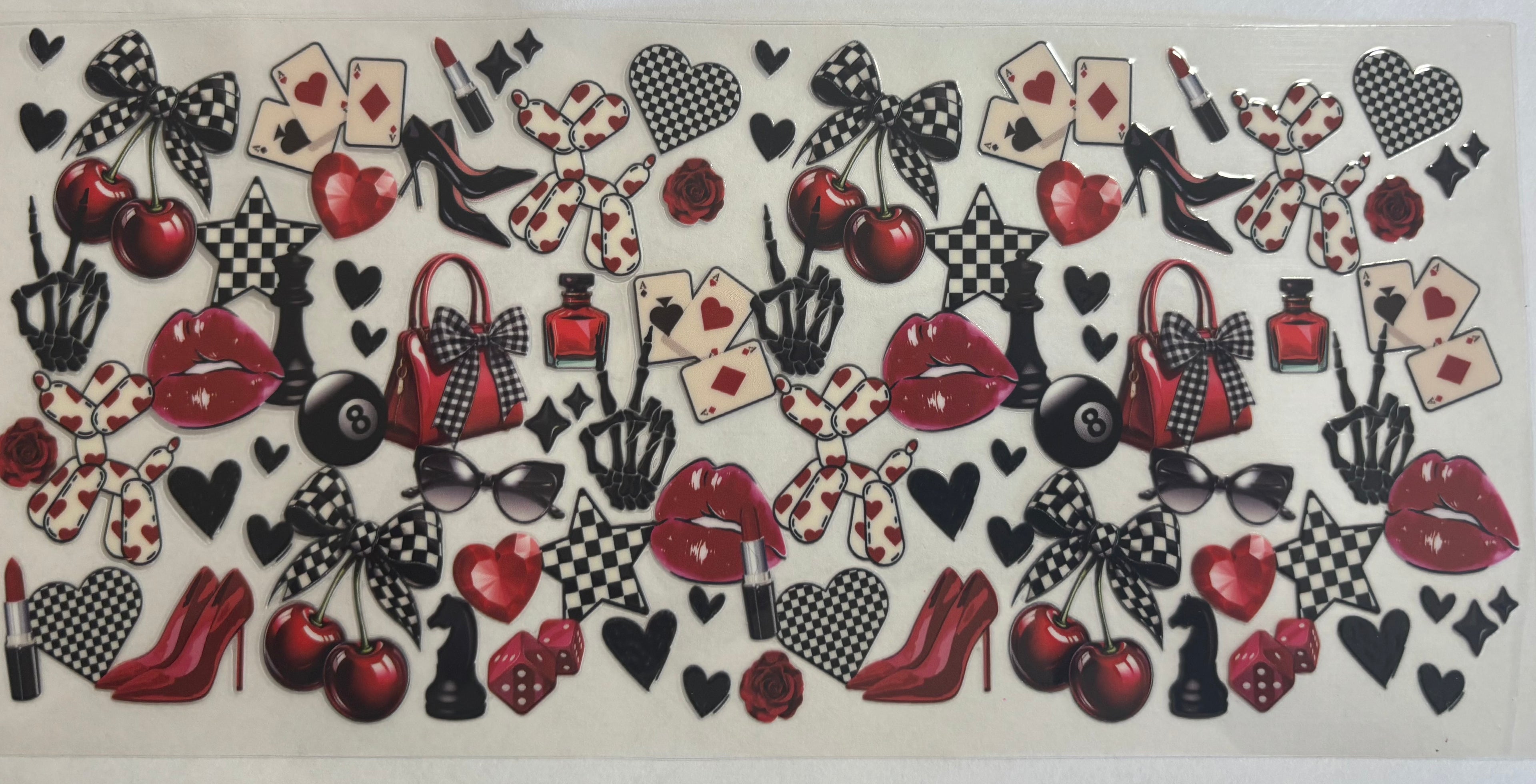 Cards, Heels, and Cherries
