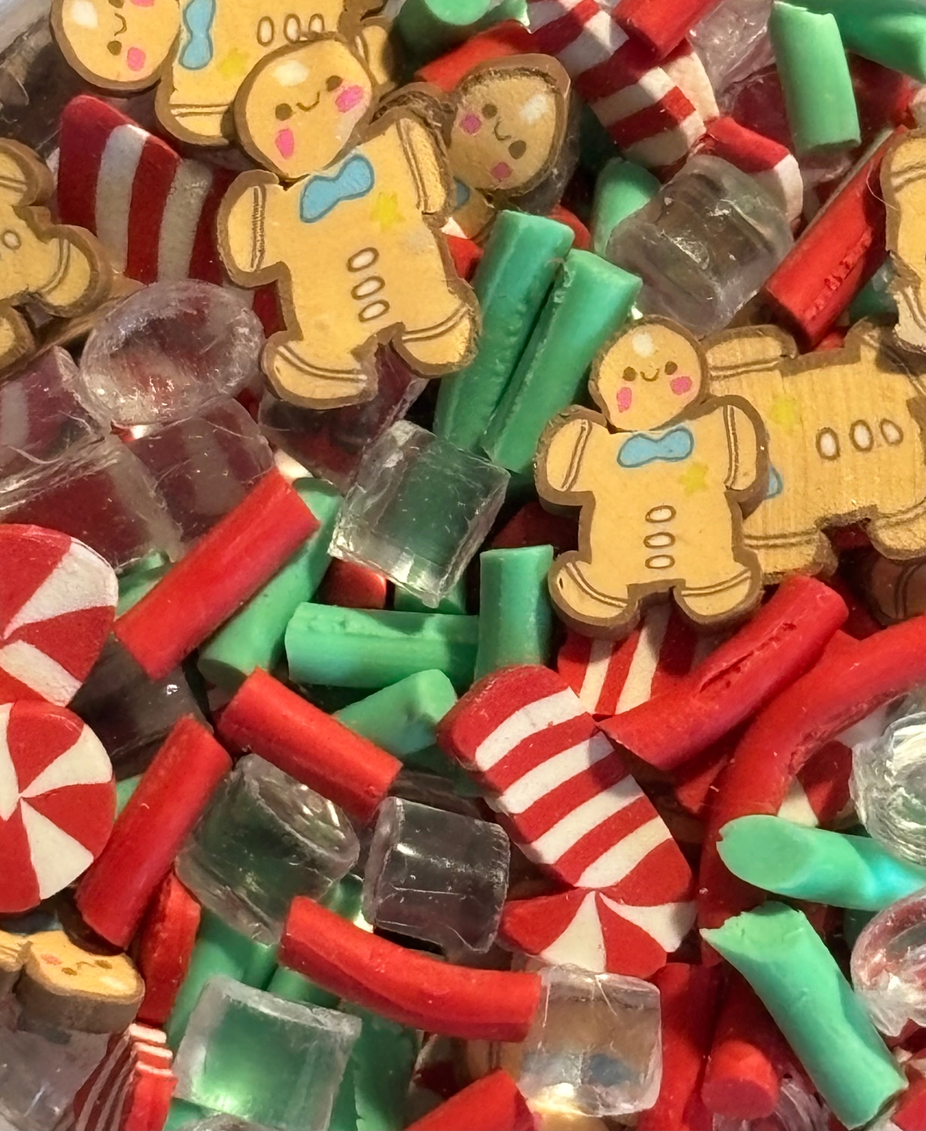 Mixed Gingerbread Man/ Candy canes