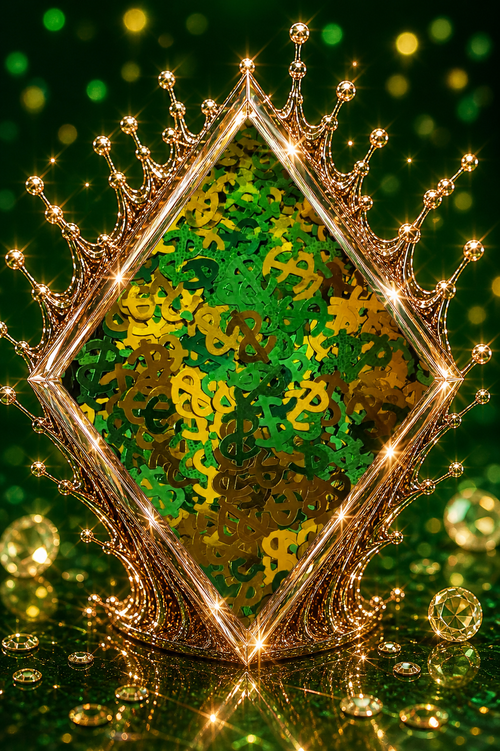$ green and gold mix