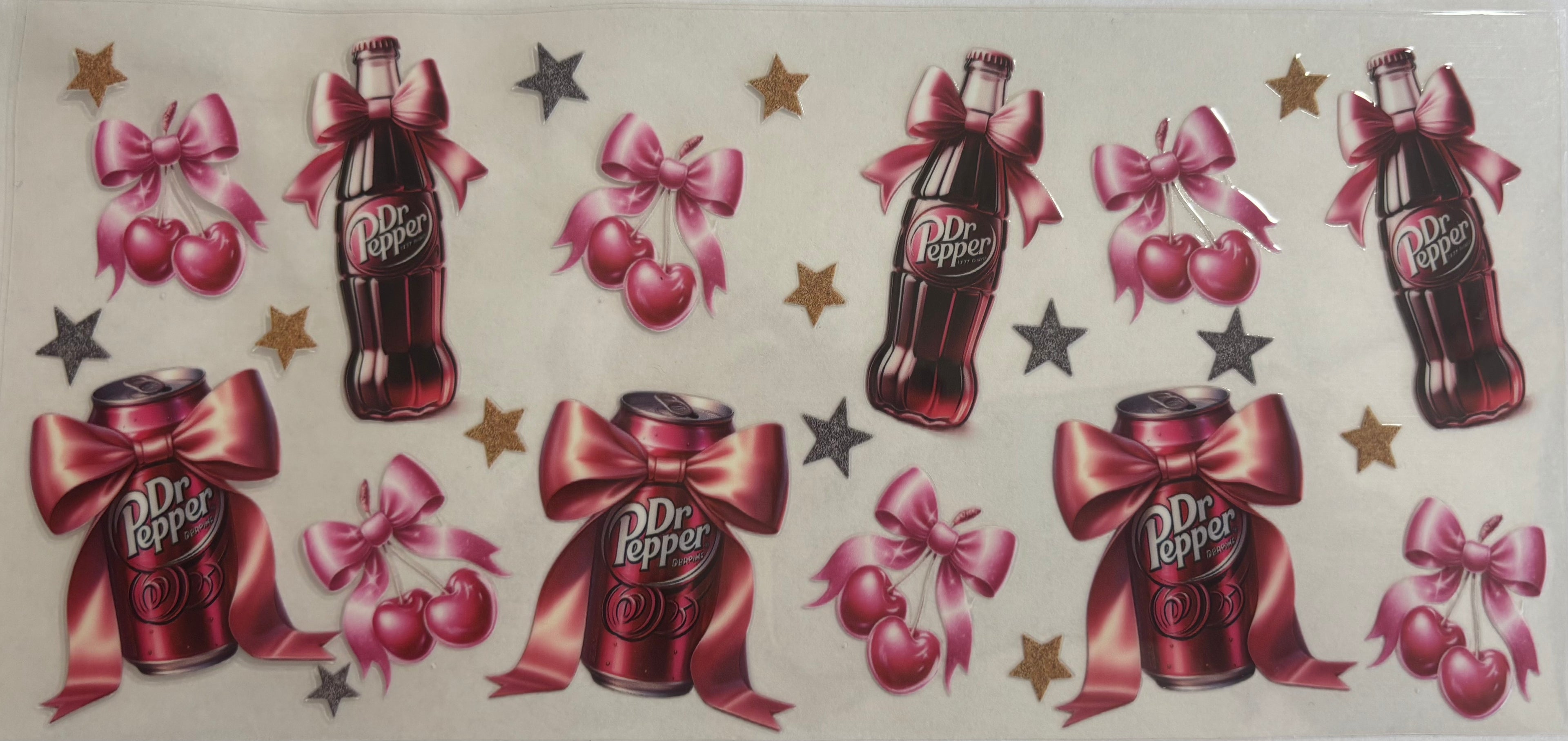 DP bottle and cans w/ cherry