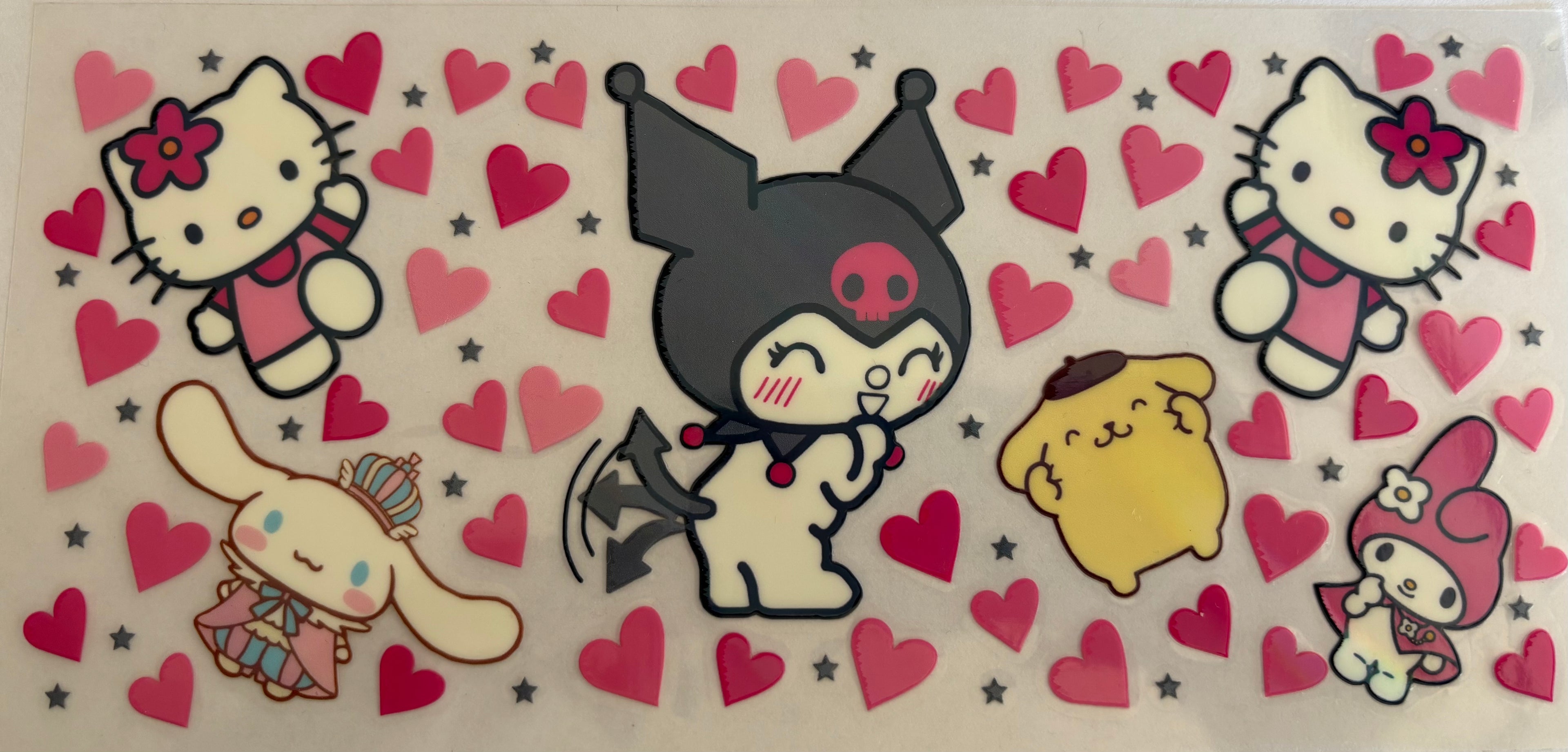 Hello Kitty, with friends