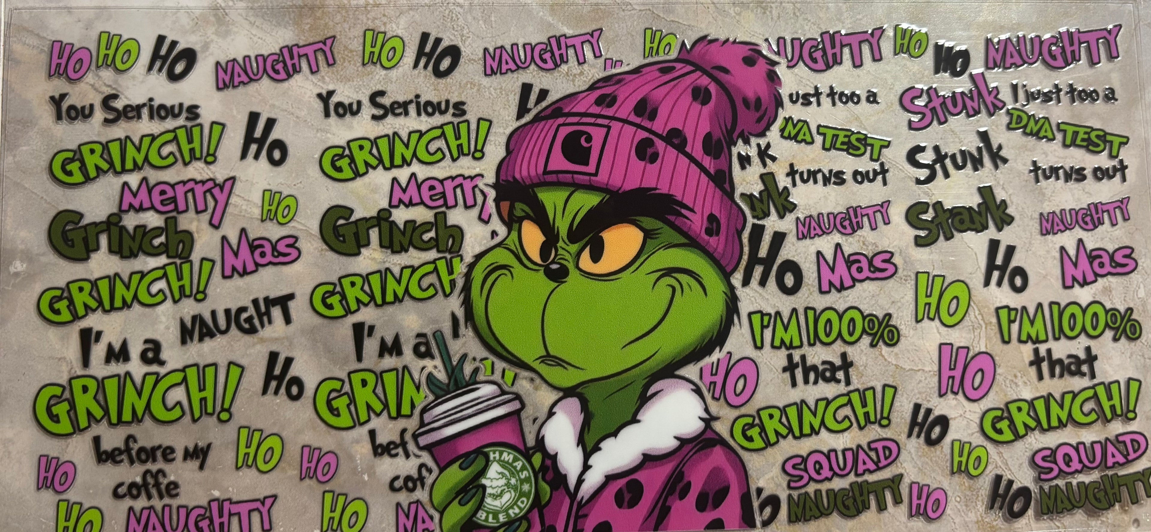 Grinch, naughty stunk ho ho