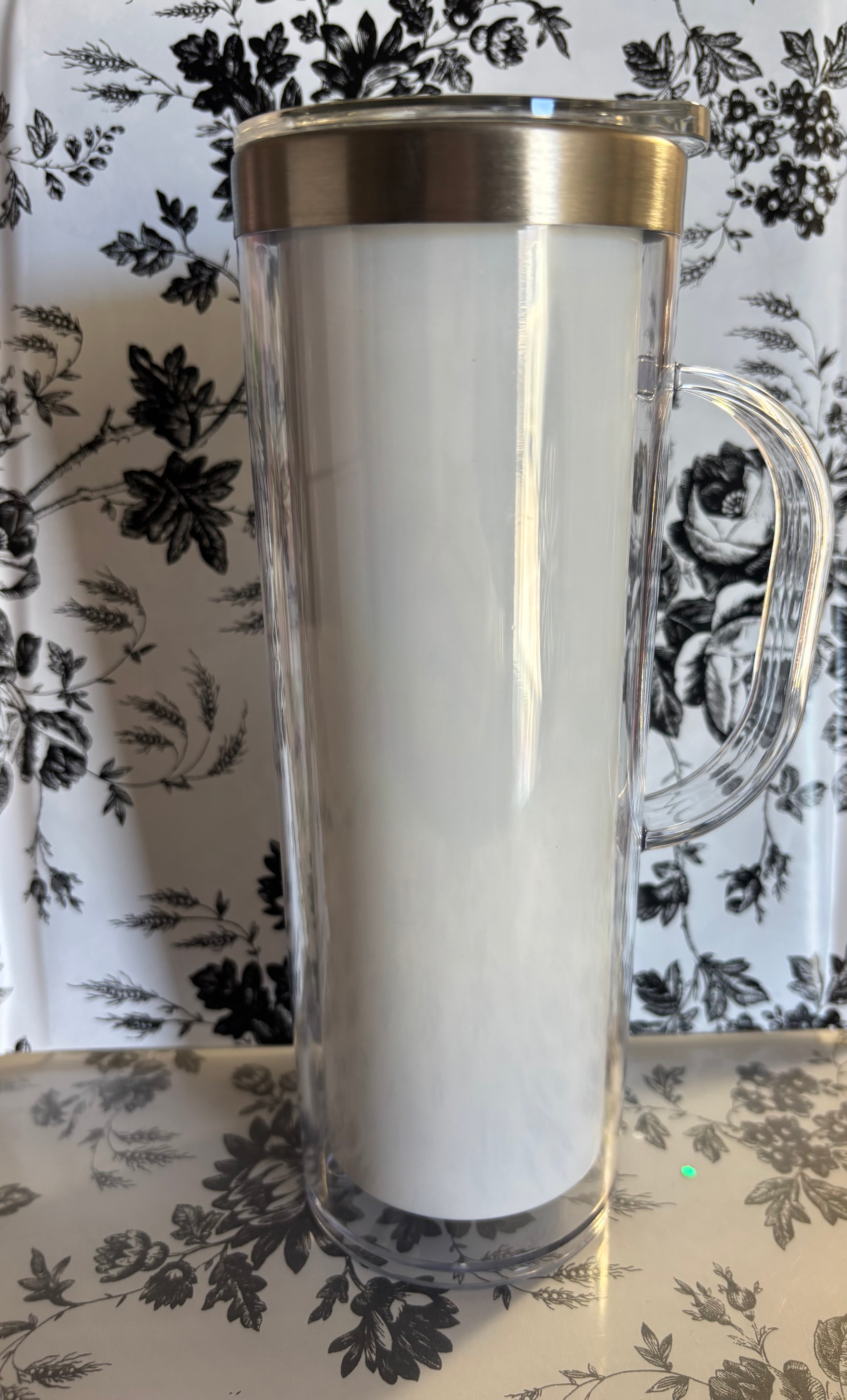 20 oz Stainless Steel Snow Globe